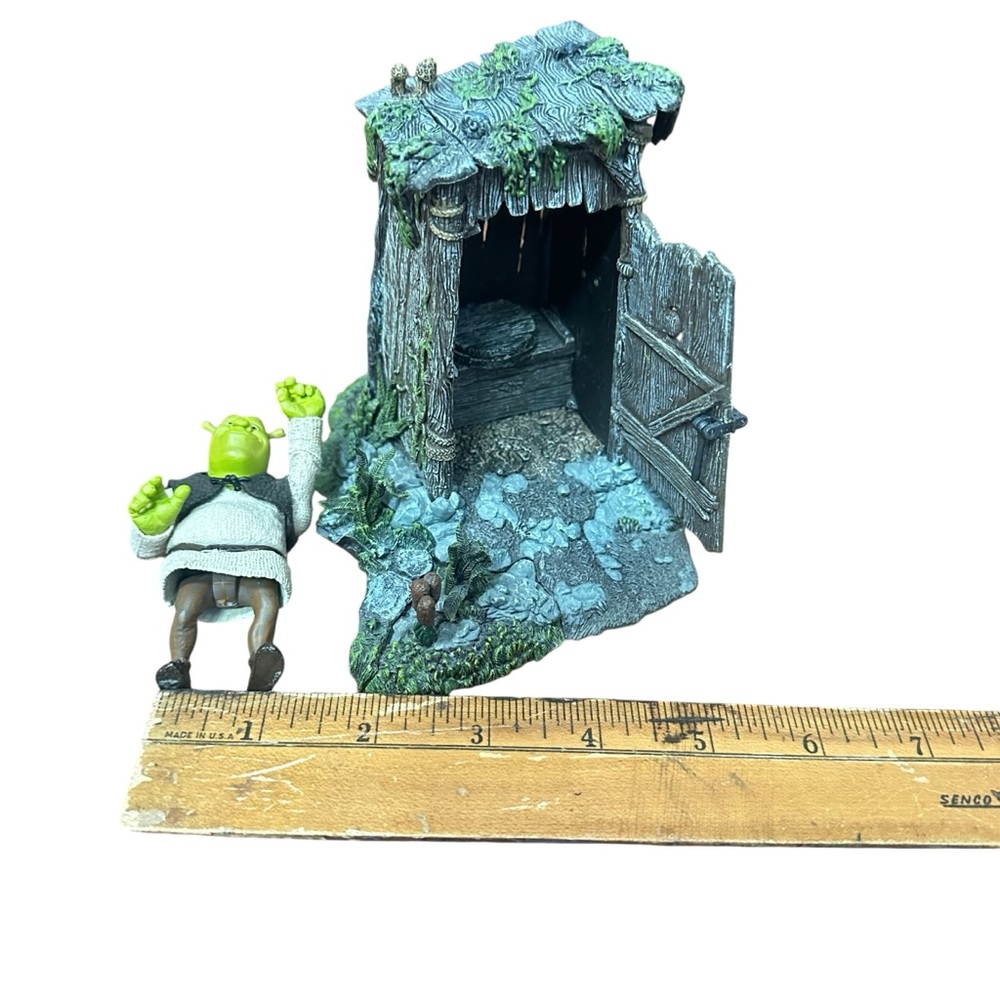 2001 McFarlane Toys Shrek The Outhouse Figure Shrek Action Figure - Picture 8 of 11